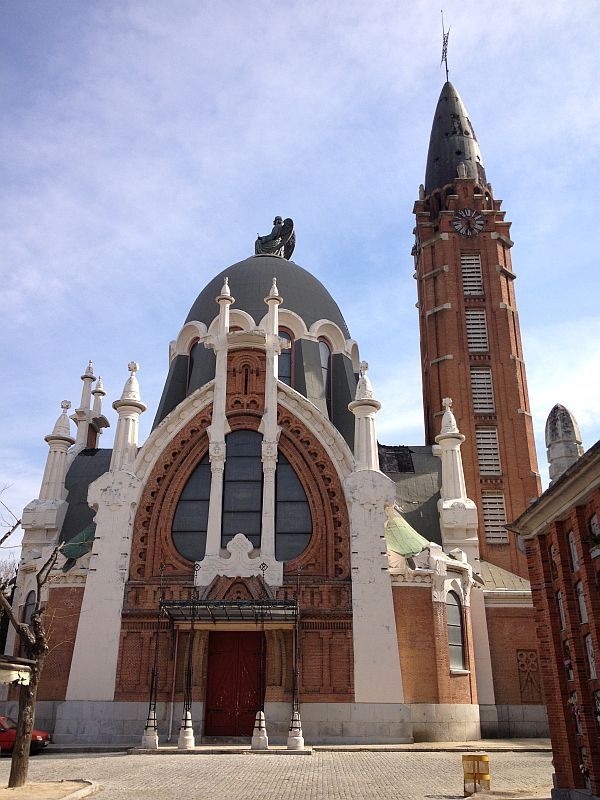 Die Kapelle des Friedhofs.